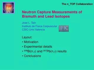 Neutron Capture Measurements of Bismuth and Lead Isotopes
