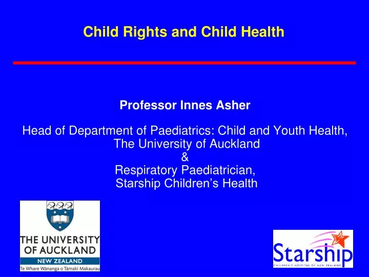 child rights and child health