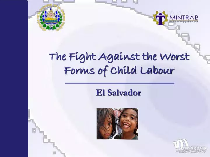 the fight against the worst forms of child labour