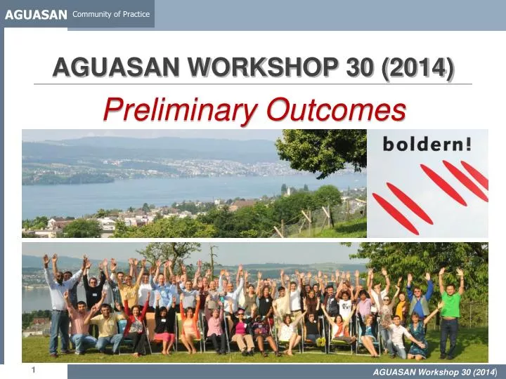 aguasan workshop 30 2014
