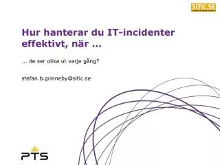 de ser olika ut varje g ng stefan b grinneby@sitic se