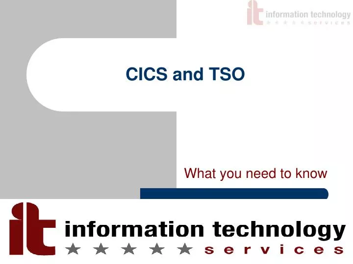 cics and tso