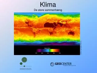 klima de store sammenh ng