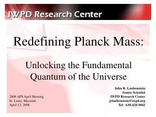 Redefining Planck Mass: Unlocking the Fundamental Quantum of the Universe