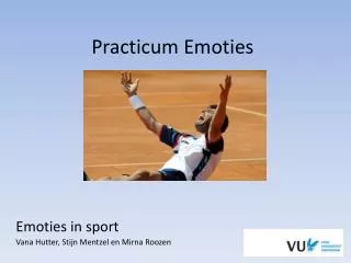 practicum emoties