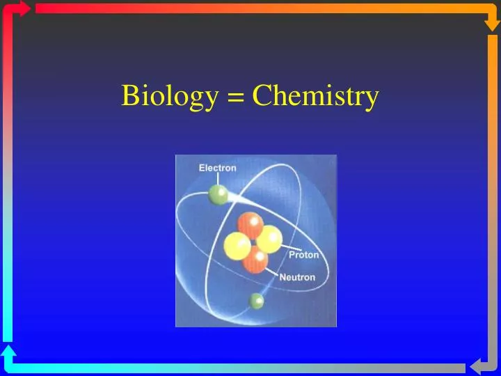 biology chemistry