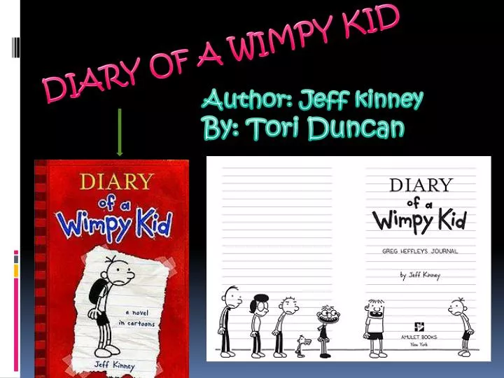 author jeff kinney by tori duncan