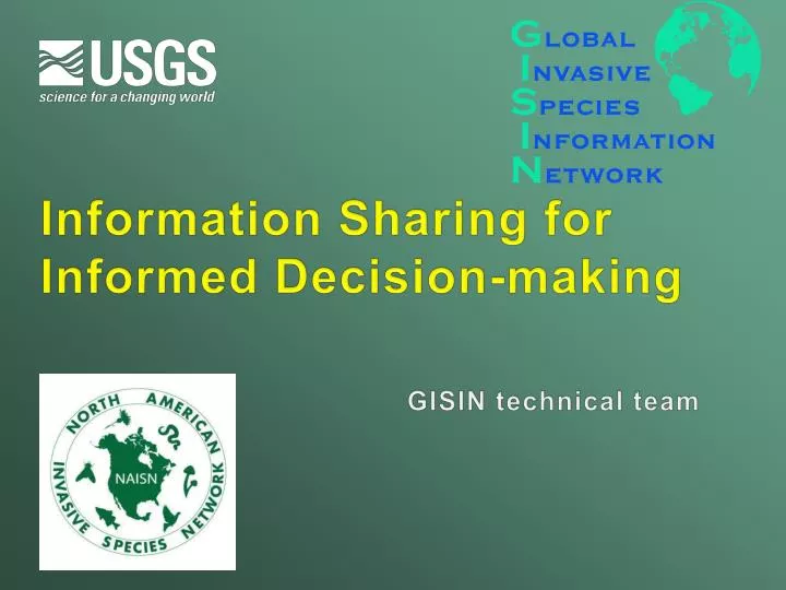 information sharing for informed decision making