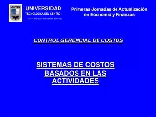 control gerencial de costos