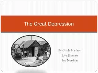 The Great Depression