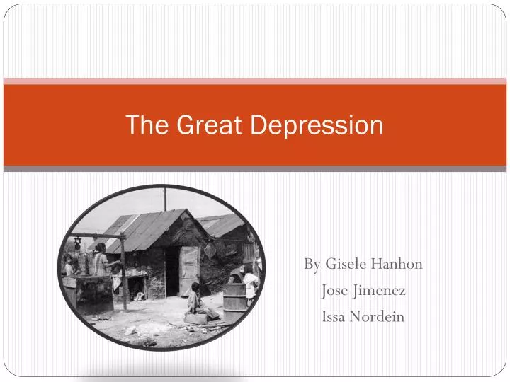 the great depression