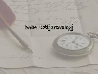 iwan kotljarewskyj