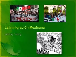 la inmigraci n mexicana