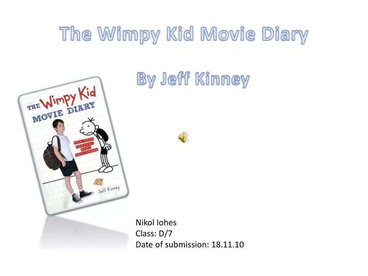 the wimpy kid movie diary