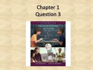 Chapter 1 Question 3