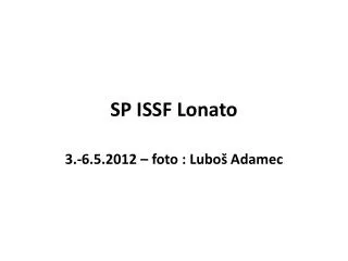 sp issf lonato
