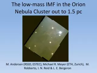 The low-mass IMF in the Orion Nebula Cluster out to 1.5 pc