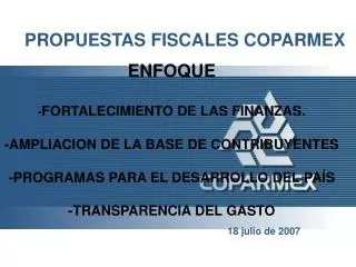 propuestas fiscales coparmex
