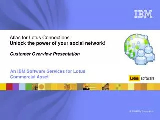 An IBM Software Services for Lotus Commercial Asset