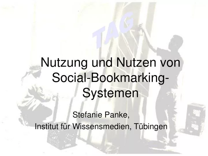 nutzung und nutzen von social bookmarking systemen