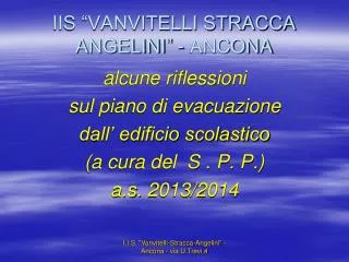iis vanvitelli stracca angelini ancona