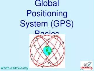 Global Positioning System (GPS) Basics