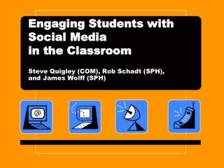 Engaging Students with Social Media in the Classroom