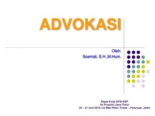 advokasi