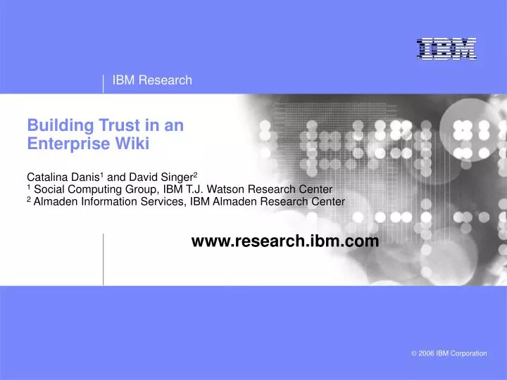 www research ibm com