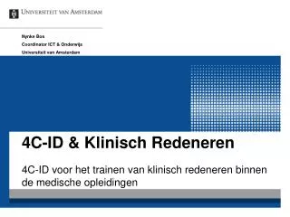 4c id klinisch redeneren