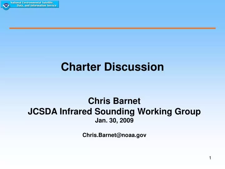 charter discussion