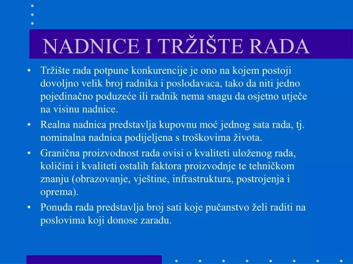 nadnice i tr i te rada