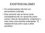 EXISTENCIALISMO - slide 1