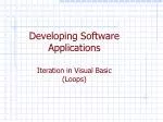 Developing Software Applications - slide 1