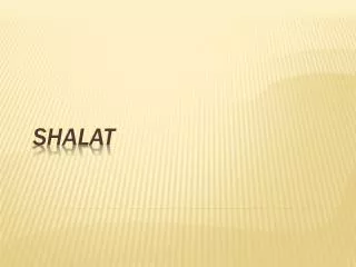 shalat
