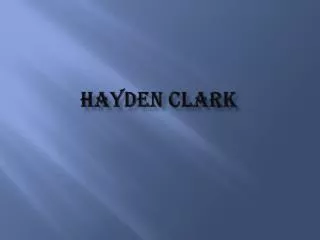 Hayden Clark