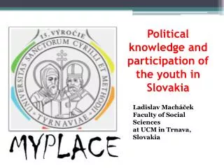 Political knowledge and participation of the youth in Slovakia