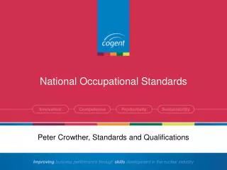 National Occupational Standards