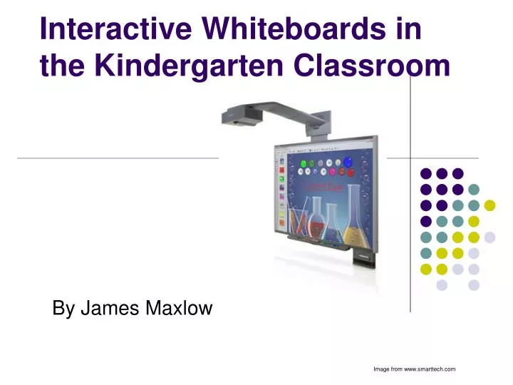 interactive whiteboards in the kindergarten classroom