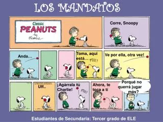 los mandatos