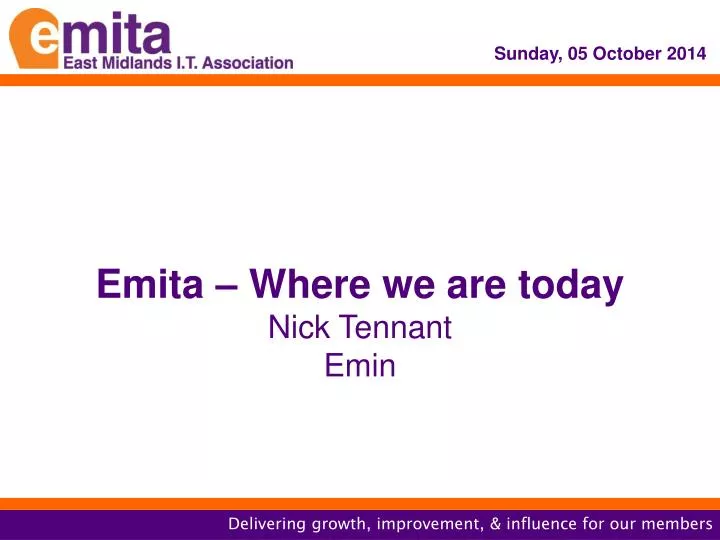 emita where we are today nick tennant emin