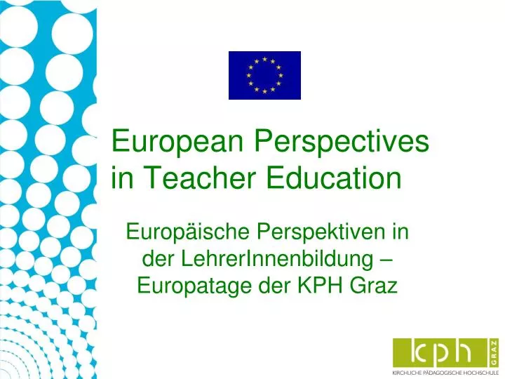 european perspectives in teacher education