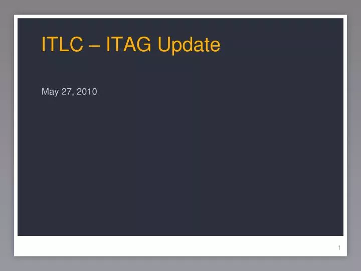 itlc itag update