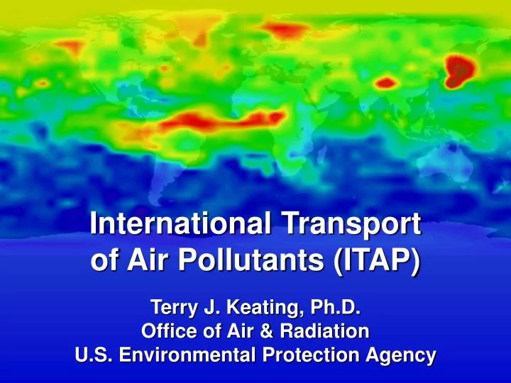 international transport of air pollutants itap