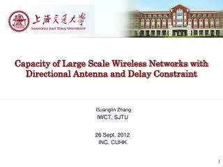 Capacity of Large Scale Wireless Networks with Directional Antenna and Delay Constraint