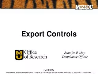 Export Controls