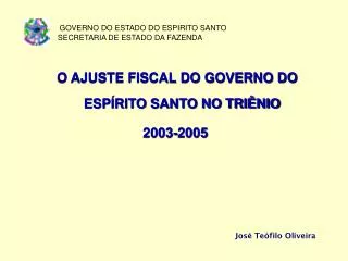 governo do estado do espirito santo secretaria de estado da fazenda