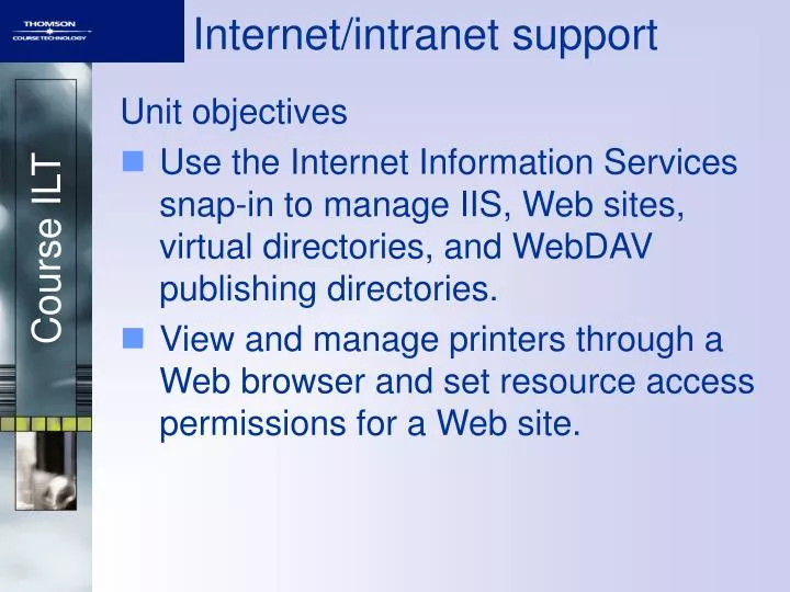 internet intranet support