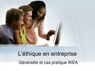 l thique en entreprise