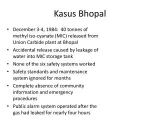 Kasus Bhopal